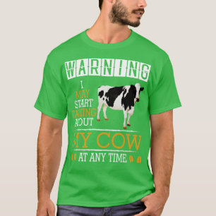 Crazy Cow älskare ko älskare-bönder rolig T Shirt