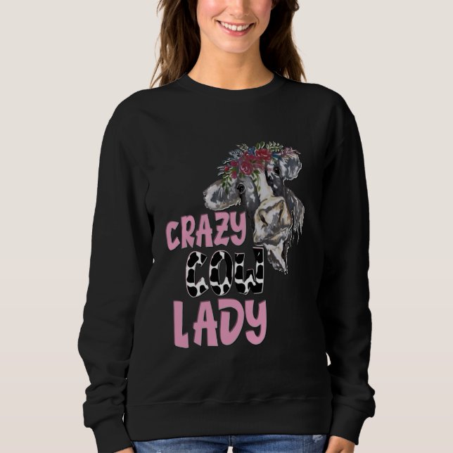 CRAZY COW DAM T SHIRT (Framsida)