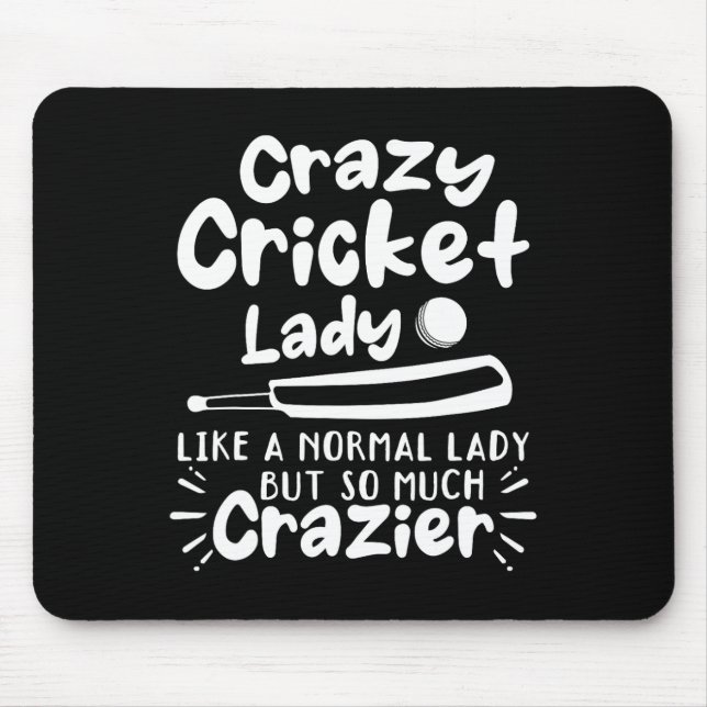 Crazy Cricket Lady Like A Normal Lady But So Much  Musmatta (Framsidan)
