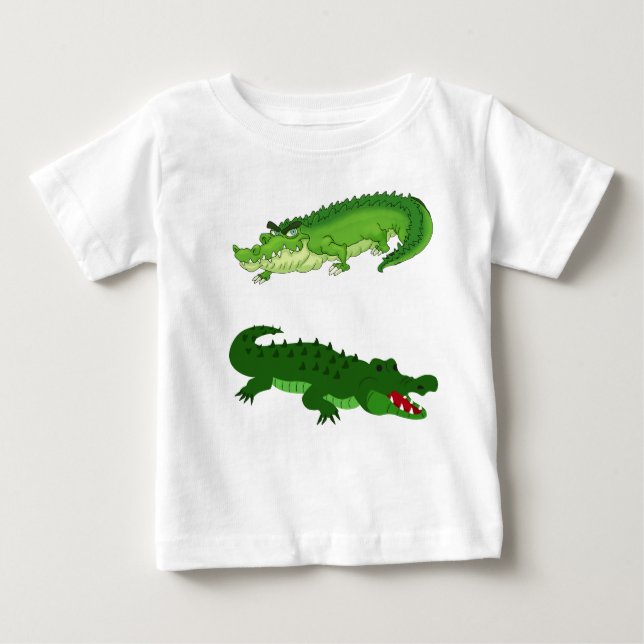 Crazy Croc Duo" T Shirt (Framsida)
