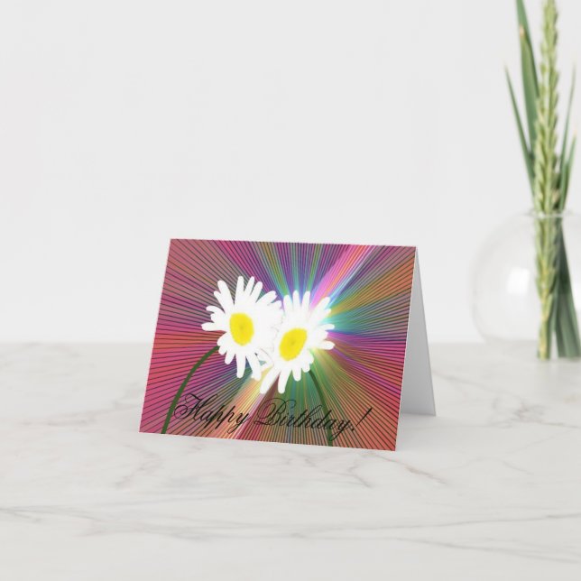 Crazy Daisys Kort (Framsida)