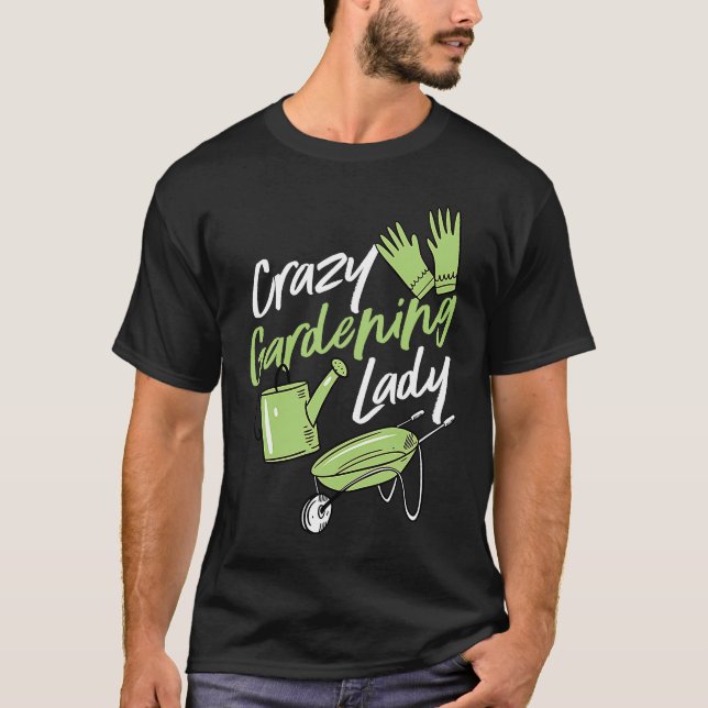Crazy  Dam Cute Raising  Mamma Lov T Shirt (Framsida)