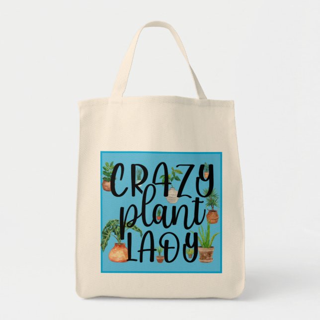 Crazy Dam Tote Bag Tygkasse (Framsidan)