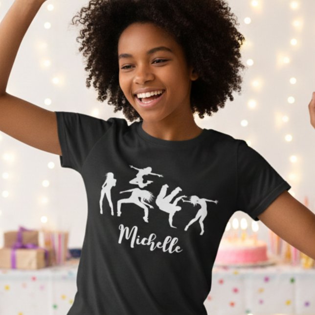 Crazy disco psychedelic techno dancers t shirt (Skapare uppladdad)