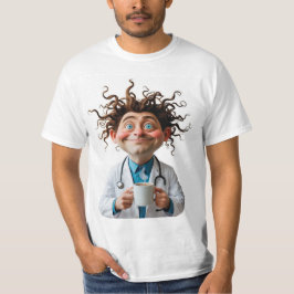 Crazy Doctor Coffee Lover Tee