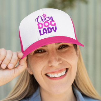 Crazy Dog Lady Funny Dog Lover Keps