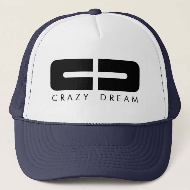 "CRAZY DREAM" hattar Truckerkeps (Framsida)