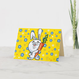 Crazy Easter Bunny - Ostern Kort