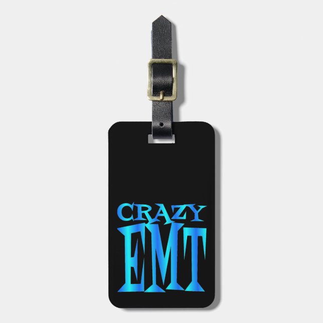 Crazy EMT Bagagebricka (Vertikal Framsida)