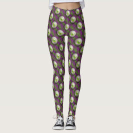 Crazy Eyes Planet M13 Grafiskt Tryck Leggings