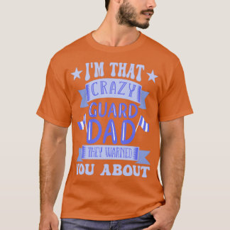 Crazy Färg Guard Pappa T Shirt