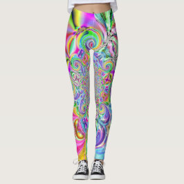 Crazy Färg Leggings