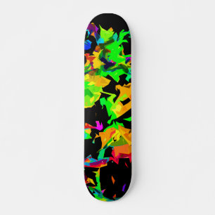 Crazy färg mini skateboard bräda 18,5 cm