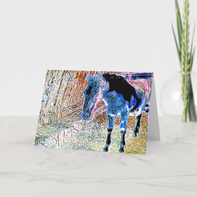 Crazy Foal Kort (Framsida)