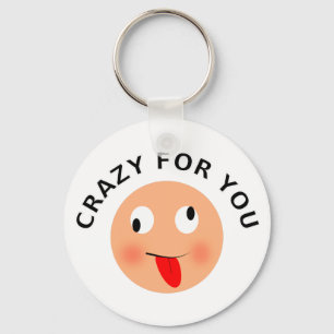 Crazy för dig nyckelring