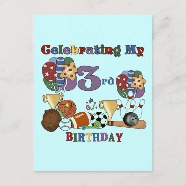 Crazy for Iports 3rd Birthday Tshirts and Gifts Vykort (Framsida)