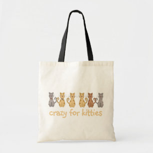 Crazy For Kattunge Tshirts and Gifts Tygkasse