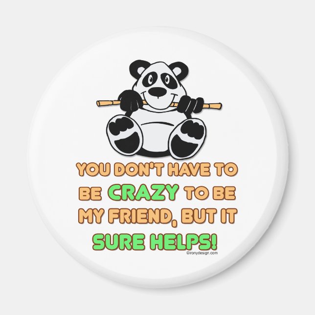 Crazy Friends Magnet (Framsidan)