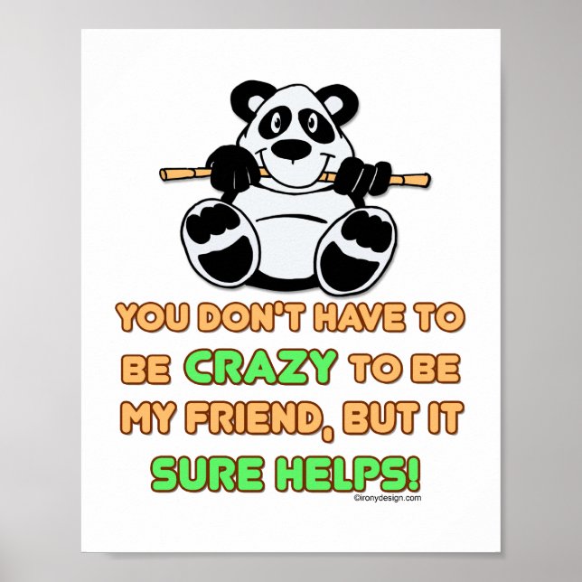 Crazy Friends Poster (Framsidan)