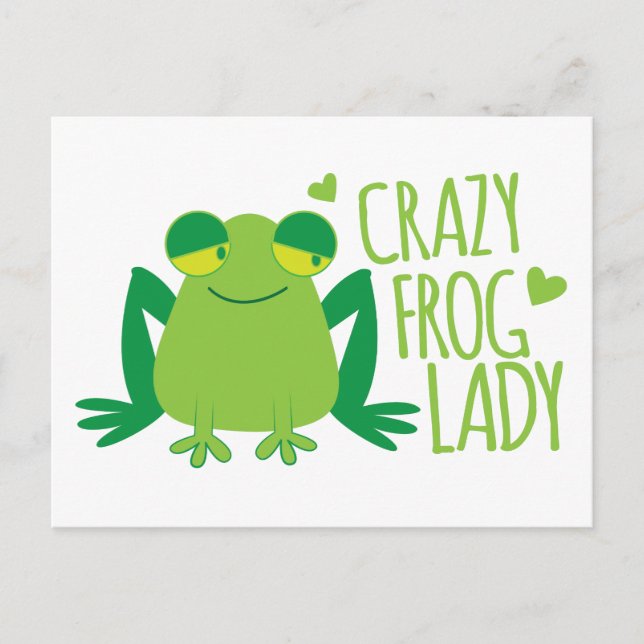 Crazy Frog Dam Vykort (Framsida)