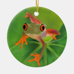 Crazy Frog Ornament med bakgrund