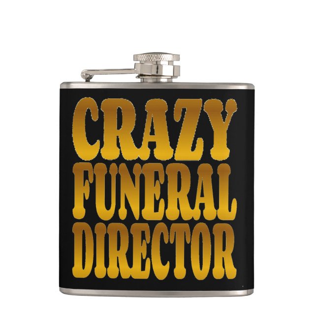 Crazy Funeral Director i Guld Fickplunta (Framsidan)
