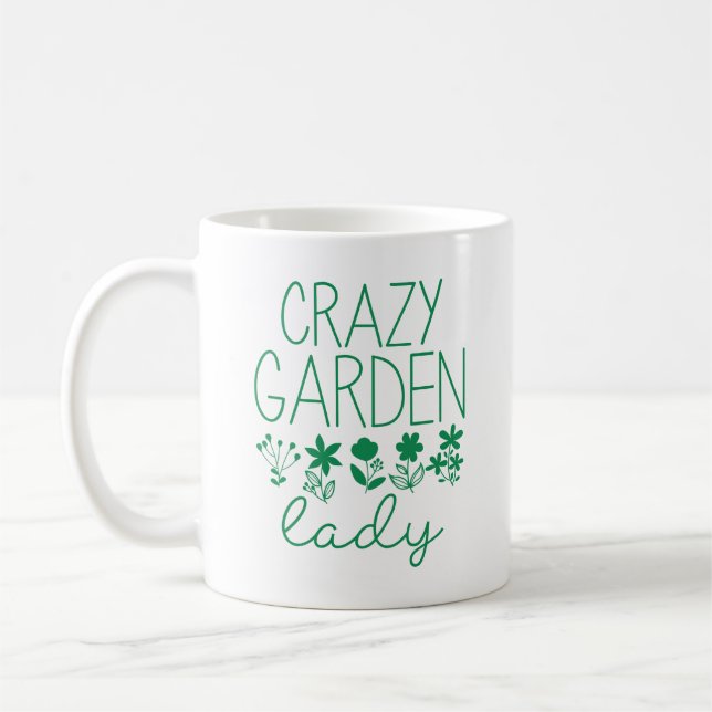 Crazy Garden Dam Kaffemugg (Vänster)