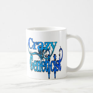 Crazy Geneticist Kaffemugg