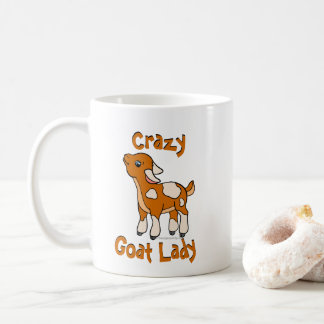 CRAZY GOAT DAM | av totaltGoatally™ Kaffemugg