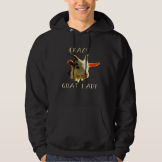 Crazy Goat Dam Funny Hoodie