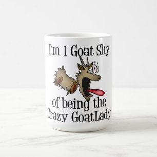 Crazy Goat Dam GetYerGoat Kaffemugg