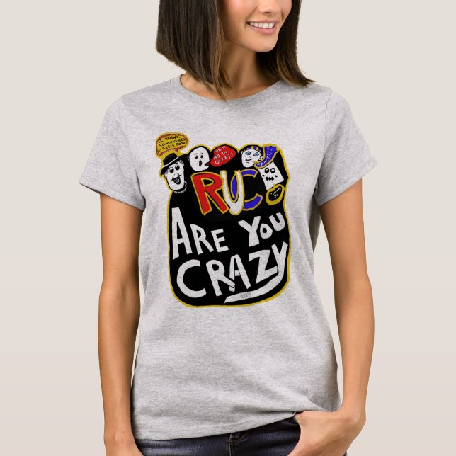 Crazy Good Vibes, Vibrant T Shirt (Framsida)