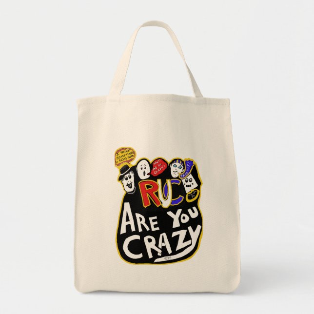 Crazy Good Vibes, Vibrant Tygkasse (Framsidan)