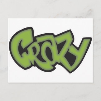 Crazy - Graffiti Vykort