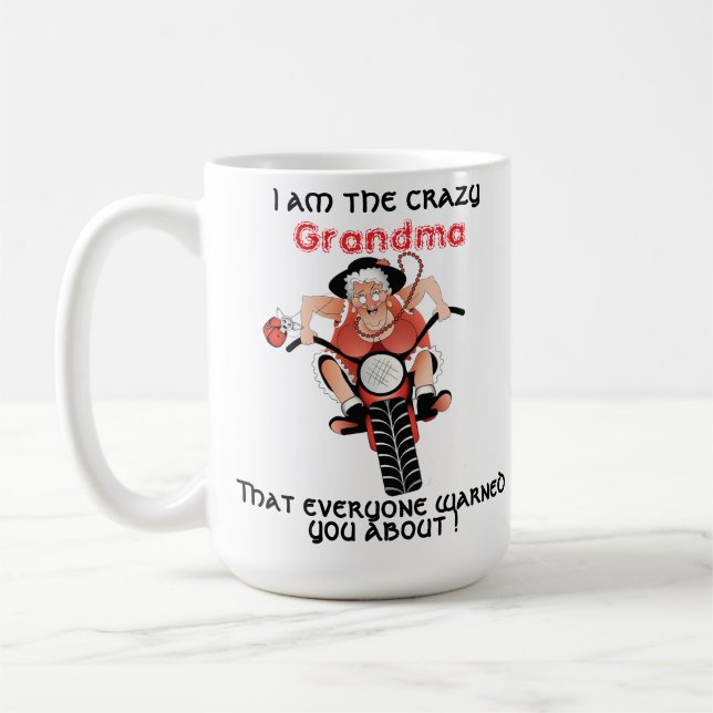 CRAZY GRANDMA KAFFEMUGG (Vänster)