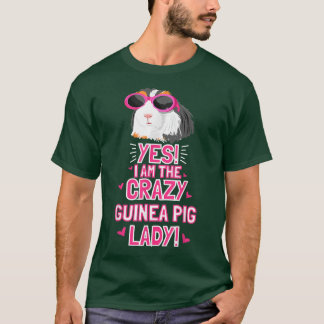 Crazy Guinea Gris Dam Clothing Gift Guinea Gris T Shirt