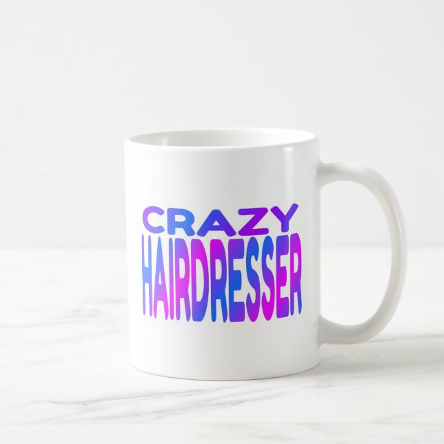 Crazy Hairdresser Kaffemugg (Höger)