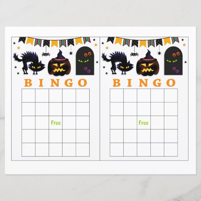 Crazy halloween bingo (Framsida)
