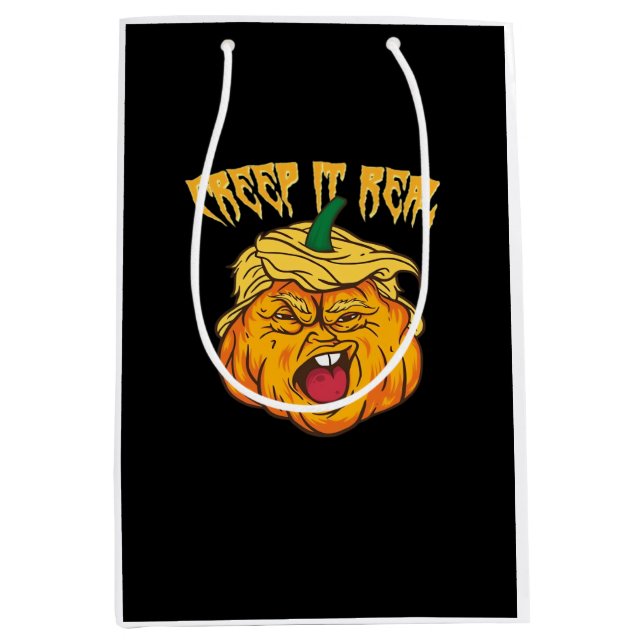 Crazy Halloween Pumpkin Trumpkin Costume (Framsidan)