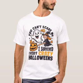 Crazy Halloween  T Shirt