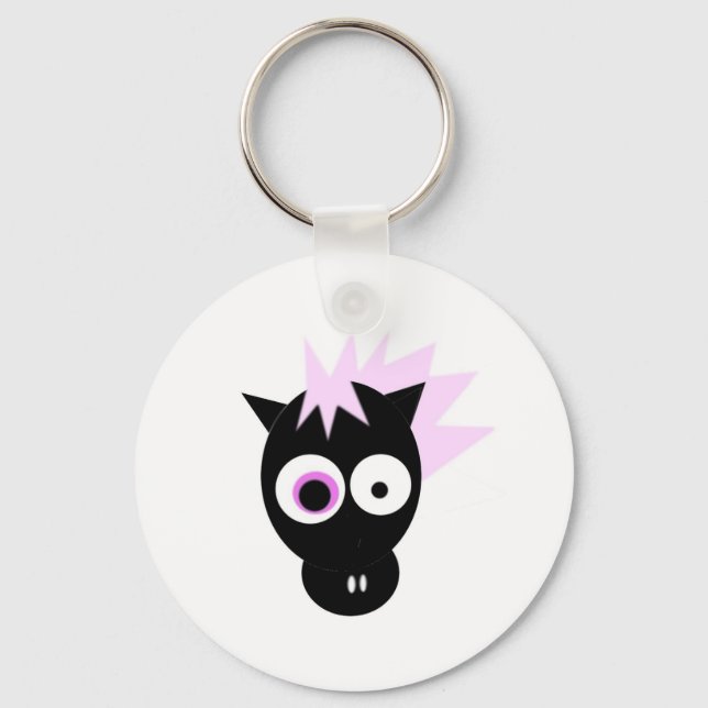 Crazy Häst Nyckelring (Framsida)