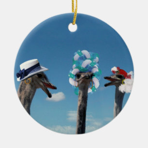 Crazy Hat Day i Tävling Julgransprydnad Keramik