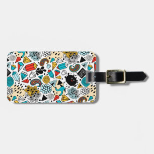 Crazy head bagagebricka