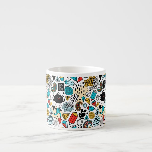 Crazy head espressomugg (Framsidan)