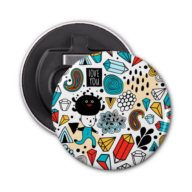 Crazy head flasköppnare (Framsidan)