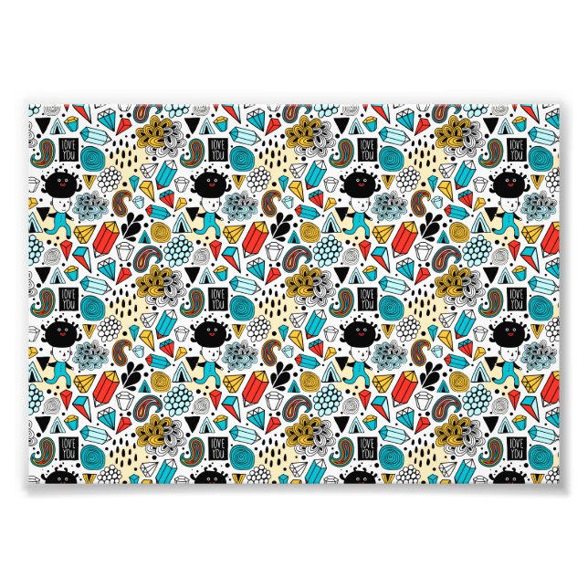 Crazy head fototryck (Framsidan)