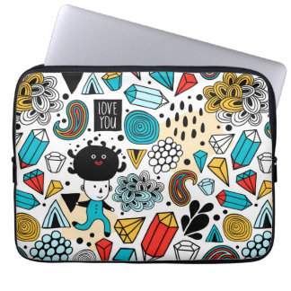 Crazy head laptop fodral