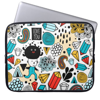 Crazy head laptop fodral