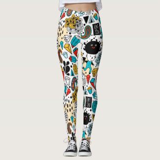 Crazy head leggings