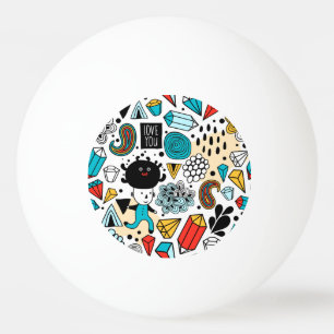 Crazy head pingisboll